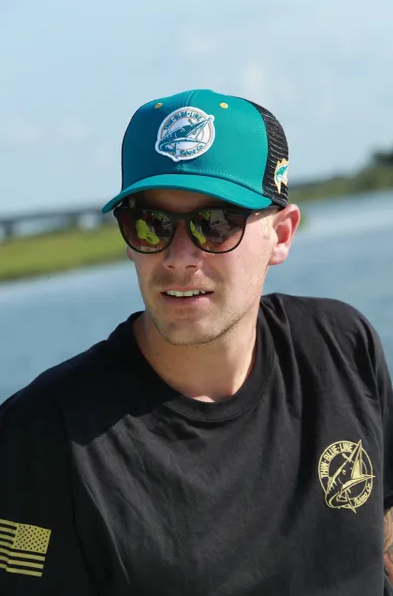 JACKSONVILLE JAGUAR INSPIRED TBL FISHING CO. TRUCKER CAP