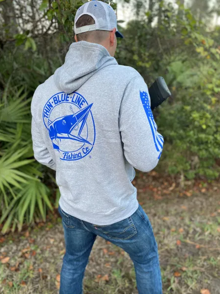 UNISEX THIN BLUE LINE FISHING CO. HOODIE
