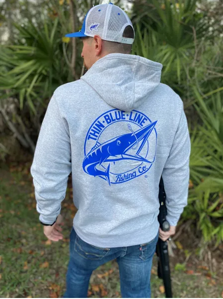 UNISEX THIN BLUE LINE FISHING CO. HOODIE